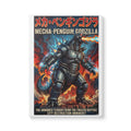 Mecha-Penguin Godzilla Softcover Journal (Cover Art Front and Back)