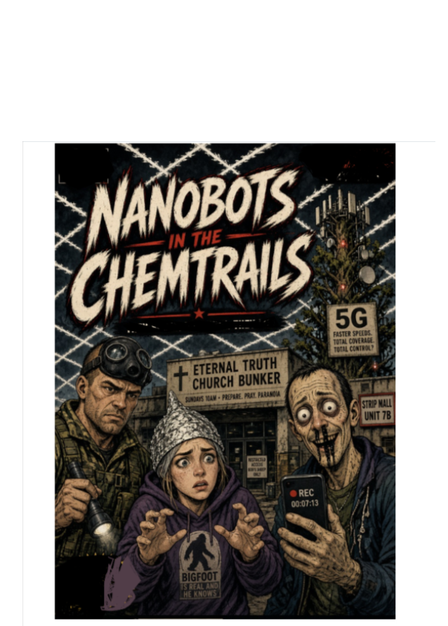 NANOBOTS IN THE CHEMTRAILS By Tim Ozman (short story 12 pages)